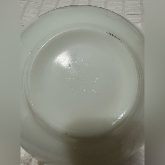 Vintage Pyrex Town & Country 444 (4 Qt.) Cinderella Mixing Bowl Orange & Brown - Picture 11 of 13